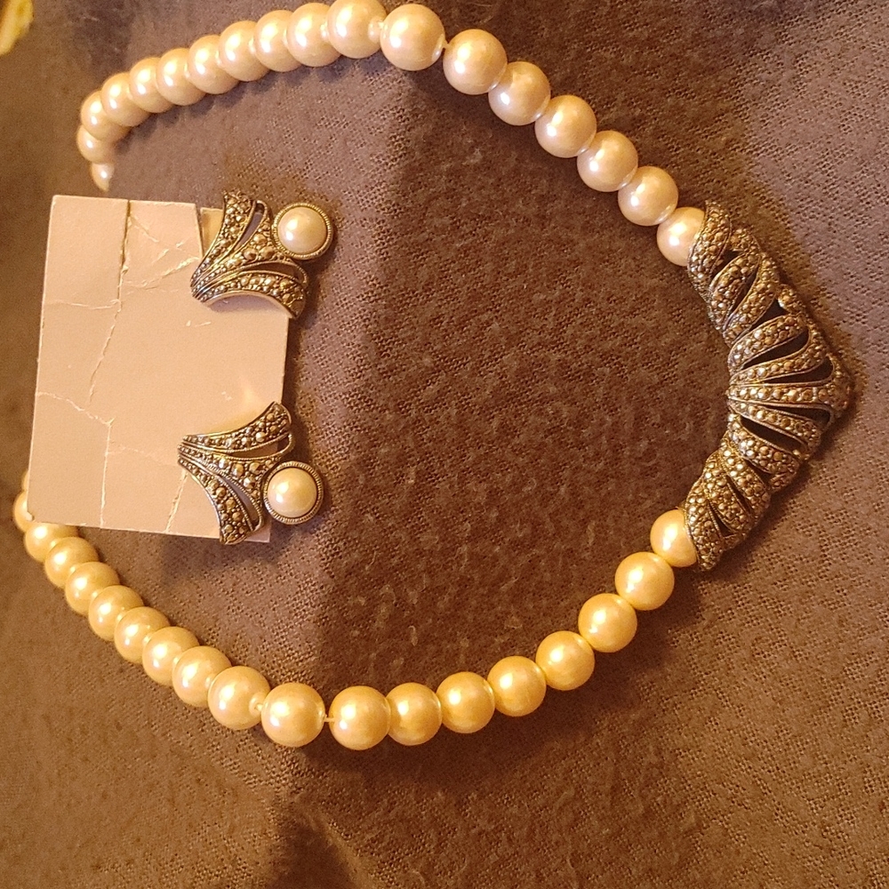 3-piece art deco jewelry set